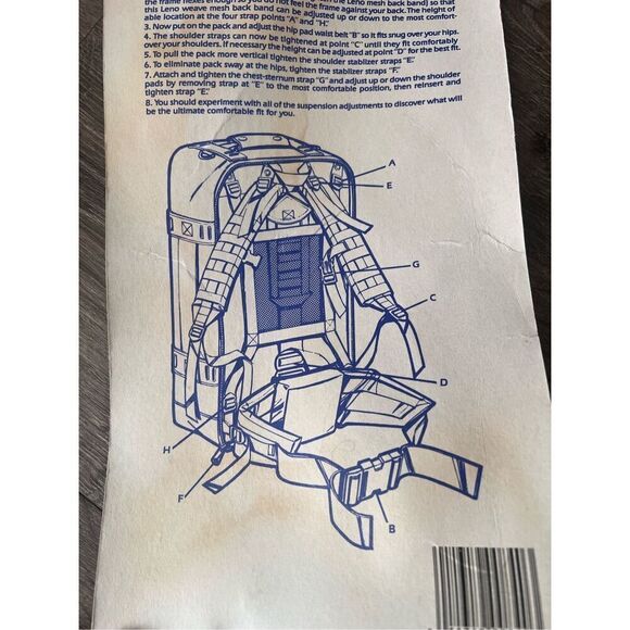 Stansport DELUXE Adirondack internal  Frame  BACK Country Backpack main image 10